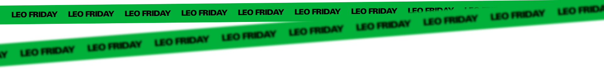 faixa escrito leo friday